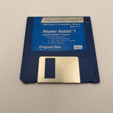 Vtg The Learning Company Reader Rabbit 1 v5.01 3.5