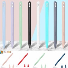 Silicone Sleeve for Apple Pencil Pro & Apple Pencil 2nd Gen Soft Grip Holder picture