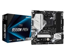 ASRock B550M PRO4 AM4 AMD B550 SATA 6Gb/s Micro ATX AMD Motherboard DDR4 NEW picture