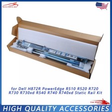 for Dell H872R 2U Static Ready Rails PowerEdge R510 R720 R730 R740 Series picture