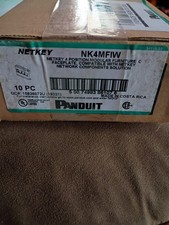 10-Pack Panduit NetKey Nk4mfiw picture