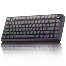 75% Mechanical Keyboard, Hot Swappable, RGB Backlit, 81 Key, Wireless picture