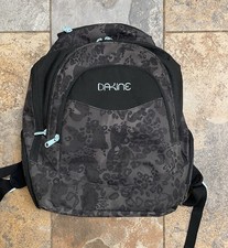 Dakine PROM 25L Laptop Backpack Black Gray Camouflage With Blue Accents picture