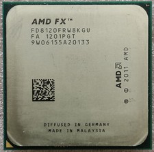 AMD FX-8120 CPU FD8120FRW8KGU 8-Core 3.1GHz 125W Socket AM3+ Processor picture