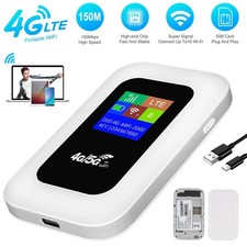 Unlocked 5G WiFi Router Mobile Hotspot Network MIFI With LCD & 3000mAh Battery picture