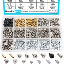 Motherboard Standoffs Kit 480PCS NVMe M.2 SSD Mounting Screws Silver picture