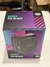 Cooler Master Hyper 212 Black CPU Air Cooler with Silencio Fan, Gun-Metal Fins picture
