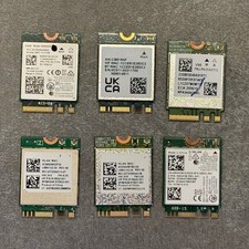 6pc Mixed lot WLAN WIFI 802.11ax Bluetooth Wireless Cards Dell 0K1R3 picture
