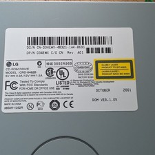 LG CRD-8482B 5.25in Internal CD-ROM Drive PATA/IDE Black/Gray PC picture