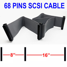 Ultra SCSI Ribbon Cable Internal 68PIN 2-Device 24 Inch picture