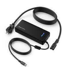 112W PD Charging USB-C Power AC Adapter Charger For Laptops / Tablet  / Phones picture