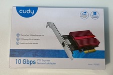 Cudy PE10G Network Card, 10G Base-T PCIe Ethernet Adapter, Flow, PCI Express 3.0 picture
