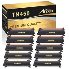 10PCS TN450 Toner Cartridge High Yield for Brother MFC-7860DW 7360N HL-2270DW picture