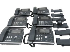 Lot of 6 Verizon Yealink Ultra-elegant Gigabit IP Business Phones SIP-T46G picture