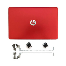 New LCD Back Cover Red Hinges For HP 15-BS234WM 15-BS244WM L03441-001 picture