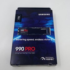 Samsung 990 PRO 1TB NVMe M.2 PCIe 4.0 SSD - Black picture