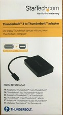 StarTech.com -TBT3TBTADAP - Converter Thunderbolt 3 To Thunderbolt 2 Adapter picture