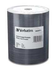 Verbatim Americas Llc 97016 DVD-R 4.7Gb 16X Datalifeplus White Inkjet 100Pk picture