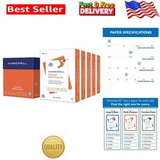 High-Quality 24 lb Multipurpose Paper, 2500 Sheets | Glossy Finish, Made in USA picture