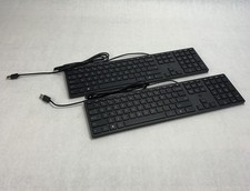 HP TPA-D002K L96909-001 USB-Wired Desktop Keyboard (Lot of 2) picture
