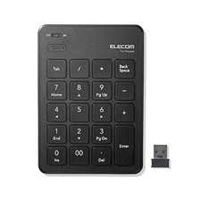 ELECOM USB-A Numeric Keypad with Wireless Receiver Pantograph Thin Black picture