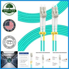 66ft Multimode Fiber Optic Cable LC Duplex for PC Router and TV Connections picture