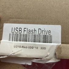 6 pack USB Flash Drive 32gb. Only 1 - 6 Pack Available. Red Color picture