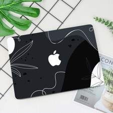 Abstract modern aesthetic background with leaves Macbook Pro 13 14 15 16 Air 13 picture