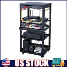 12U 15U 20U Heavy Duty Open Frame Network Rack Server Rack for IT & AV Cabinet picture