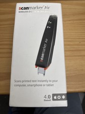 Scanmarker Air Pen Scanner - Wireless OCR Digital Highlighter and Reader - Black picture