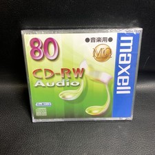 maxell CD-RW Audio 80 Music Rewritable 1 Disc CDRWA80MQ.1TP Japan New picture