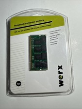 This is a 1GB DDR (DDR1) laptop/notebook memory module from the brand WERX picture
