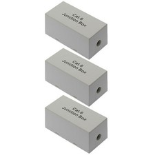 3 Pcs Cat6 Network LAN Ethernet Cable Krone & 110 Punch Down Junction Box picture