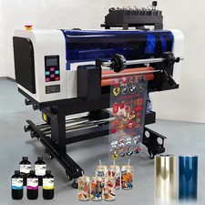 A3+ Automatic Dual XP600 Printhead UV DTF Printer for Automatic Cleaning Rollers picture