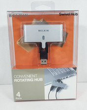 Belkin Certified High Speed Swivel Hub-4 Ports-USB-Mac and Windows Compatible picture