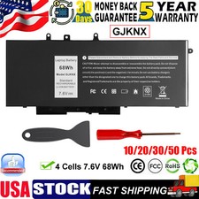 LOT GJKNX Battery For Dell Latitude 5480 5580 5490 5491 5580 5590 5591 68Wh FAST picture