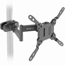 VIVO Steel Universal Pole Mount Monitor Arm VESA Plate, Fits 23