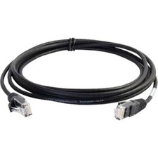 C2G 7ft (2.1m) Cat6 Snagless Unshielded (UTP) Slim Network Patch Cable - Black picture