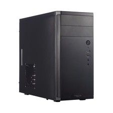 Fractal Design - Core 1100, Black, Micro ATX, Mini Tower PC Case - Black picture