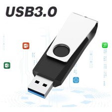 32/64/128GB USB 3.0 Memory Stick Flash Drive USB Swivel Thumb Drive Data Storage picture