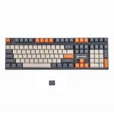 108 Keys Double Shot Dyed PBT Shine Through OEM Profile Carbon Sunset Keycaps picture
