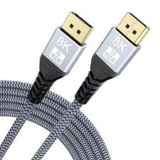 8K DisplayPort Cable 12FT, Display Port 1.4 Cable 12 Feet DP to DP Cord (8K@60Hz picture