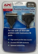 Vintage Parallel Printer Cable IEEE-1284 DB25M To CN36M 6FT picture