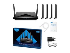CUDY Wireless Router AC1200 Wi-Fi 4G LTE LT700_EU 4 Router Wi-Fi 0.1Gbps 4-Port picture