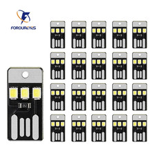 20Pack Mini USB LED Book Light 5V 0.2W Portable Night Lamp for Laptop Power Bank picture