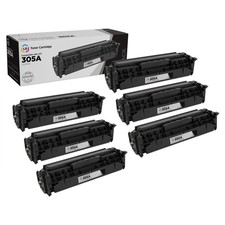 LD Replacement for Toner Cartridge Replacement for HP 305A CE410A (Black, picture