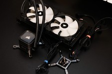 Corsair iCUE H100x RGB ELITE AIO cooler - with LGA1700 mounting hardware picture