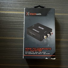 Blackweb HDMI To Composite AV Adapter 1080p BWA18AV004  picture