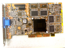 RARE ASUS AGP-V3800/16M PURE NVIDIA RIVA TNT2 AGP VGA CARD VGA ONLY MXB189 picture