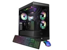 iBUYPOWER Y40 Gaming PC Desktop Computer AMD Ryzen 7 9800X3D CPU, NVIDIA GeForce picture